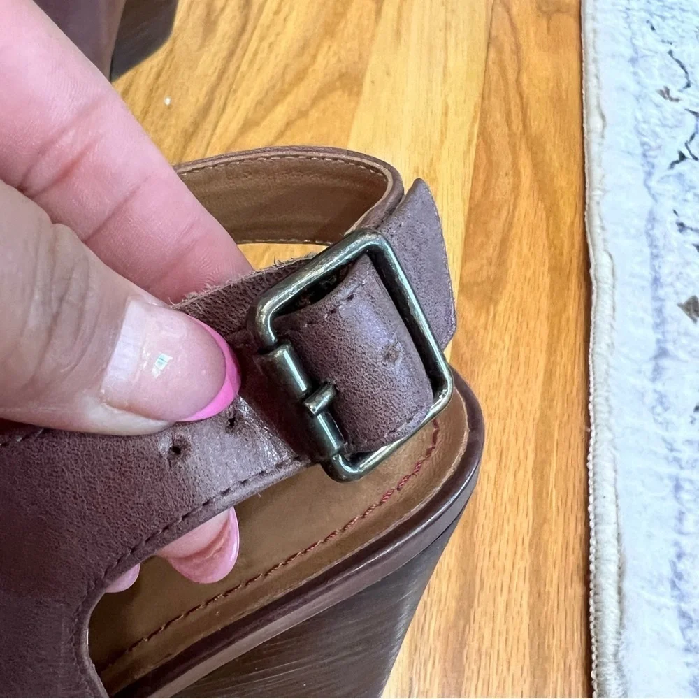 Trask Parker Peep Toe Bootie